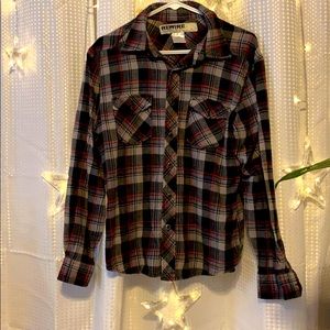 Rewire Clothing.Co Checkered Long Sleeve Top